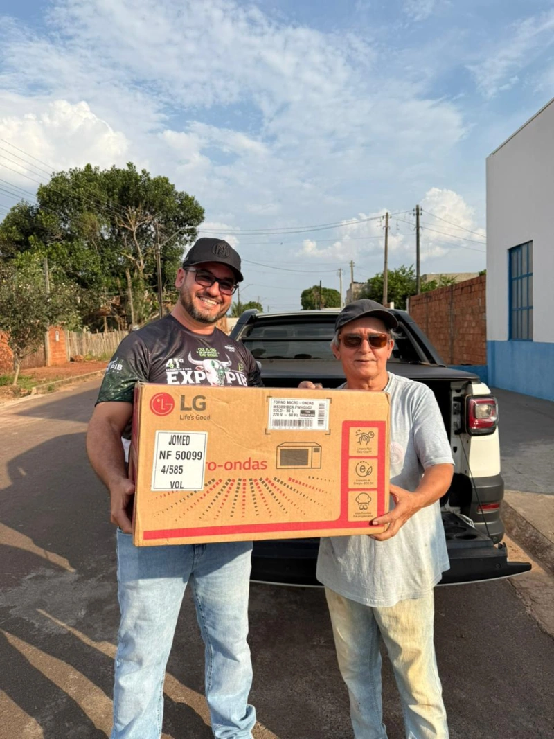 Foto do ganhador